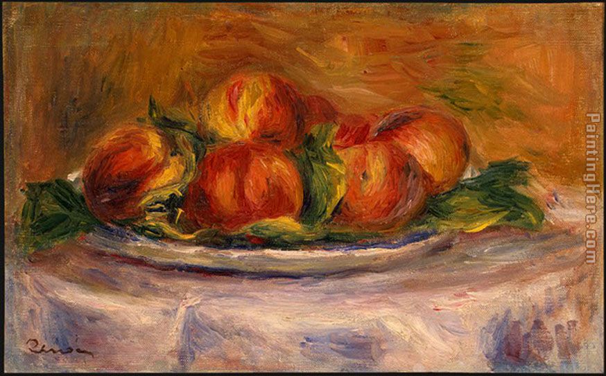 Pierre Auguste Renoir Peaches on a Plate